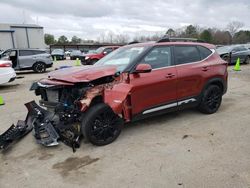 KIA salvage cars for sale: 2022 KIA Seltos Nightfall