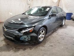 Salvage cars for sale from Copart Madisonville, TN: 2017 Chevrolet Malibu LS