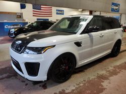 Land Rover Range Rover Sport svr salvage cars for sale: 2022 Land Rover Range Rover Sport SVR