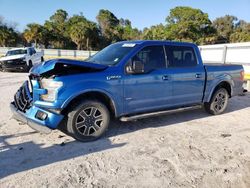 Ford salvage cars for sale: 2016 Ford F150 Supercrew