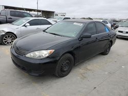 Salvage cars for sale at Grand Prairie, TX auction: 2006 Toyota Camry LE