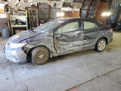 Vehiculos salvage en venta de Copart Albany, NY: 2014 Honda Civic LX