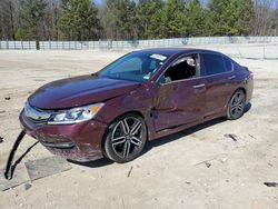 Salvage cars for sale from Copart Gainesville, GA: 2016 Honda Accord Sport