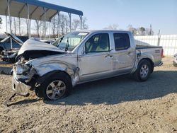 Salvage cars for sale from Copart Spartanburg, SC: 2007 Nissan Frontier Crew Cab LE