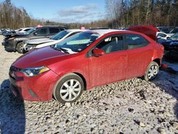 Vehiculos salvage en venta de Copart Candia, NH: 2016 Toyota Corolla L