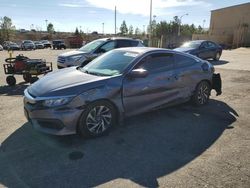 Honda Civic Vehiculos salvage en venta: 2017 Honda Civic LX