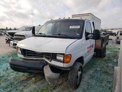 Ford salvage cars for sale: 2007 Ford Econoline E450 Super Duty Cutaway Van