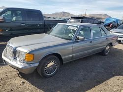 Salvage cars for sale at North Las Vegas, NV auction: 1988 Mercedes-Benz 300 SEL