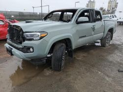 Salvage cars for sale at San Diego, CA auction: 2022 Toyota Tacoma Double Cab