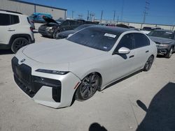 Salvage cars for sale from Copart Haslet, TX: 2023 BMW I7 XDRIVE60