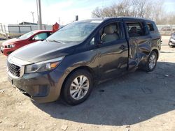 Salvage cars for sale from Copart Oklahoma City, OK: 2015 KIA Sedona LX