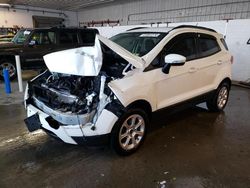 Salvage cars for sale at Candia, NH auction: 2019 Ford Ecosport SE