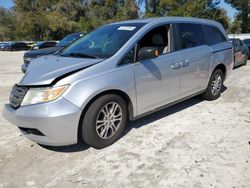 Salvage cars for sale at Ocala, FL auction: 2012 Honda Odyssey EXL