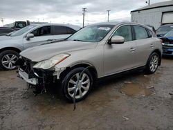 Salvage cars for sale from Copart Houston, TX: 2008 Infiniti EX35 Base