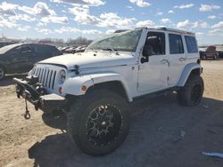 Jeep salvage cars for sale: 2013 Jeep Wrangler Unlimited Sahara