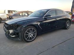 Salvage cars for sale from Copart Grand Prairie, TX: 2019 Genesis G70 Prestige