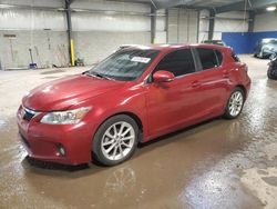 Lexus CT 200 salvage cars for sale: 2012 Lexus CT 200