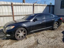 Lexus salvage cars for sale: 2007 Lexus LS 460