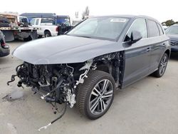 Salvage cars for sale at Vallejo, CA auction: 2020 Audi Q5 E Premium Plus