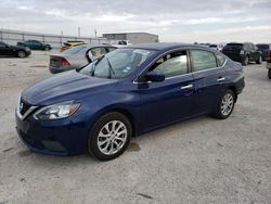 Salvage cars for sale at San Antonio, TX auction: 2019 Nissan Sentra S