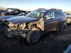Salvage cars for sale from Copart Brighton, CO: 2015 Subaru Outback 2.5I Limited