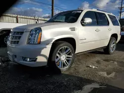 Salvage cars for sale from Copart Los Angeles, CA: 2014 Cadillac Escalade Premium