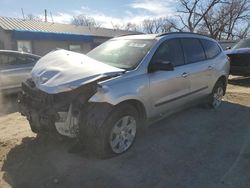 Salvage cars for sale from Copart Wichita, KS: 2012 Chevrolet Traverse LS