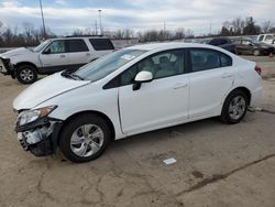 Salvage cars for sale from Copart Fort Wayne, IN: 2013 Honda Civic LX