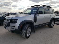 Salvage cars for sale at San Antonio, TX auction: 2020 Land Rover Defender 110 1ST Edition