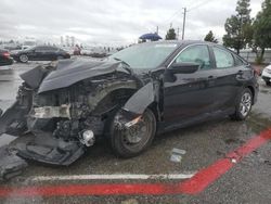 Salvage cars for sale at Rancho Cucamonga, CA auction: 2017 Honda Civic LX