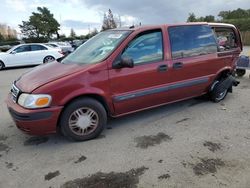 Salvage cars for sale from Copart San Martin, CA: 2003 Chevrolet Venture