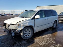 Salvage cars for sale from Copart Rocky View County, AB: 2011 Chrysler Town & Country Touring