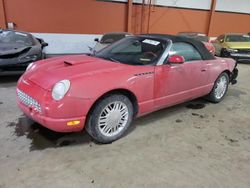 Salvage cars for sale from Copart Rocky View County, AB: 2002 Ford Thunderbird