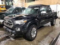 Salvage cars for sale at Anchorage, AK auction: 2017 Toyota Tacoma Double Cab