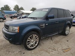 Salvage cars for sale at Prairie Grove, AR auction: 2010 Land Rover Range Rover Sport LUX