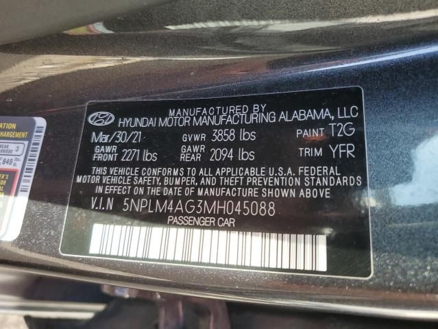 2021 Hyundai Elantra SEL