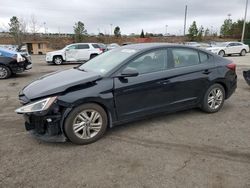 Salvage cars for sale from Copart Gaston, SC: 2019 Hyundai Elantra SEL