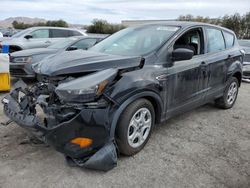Salvage cars for sale at Las Vegas, NV auction: 2018 Ford Escape S
