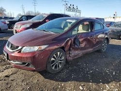 Vehiculos salvage en venta de Copart Columbus, OH: 2013 Honda Civic EX