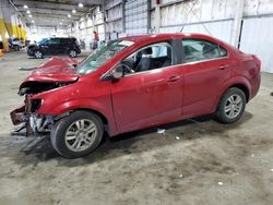 Chevrolet salvage cars for sale: 2013 Chevrolet Sonic LT