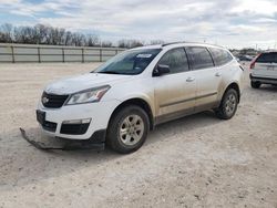 Salvage cars for sale from Copart New Braunfels, TX: 2017 Chevrolet Traverse LS