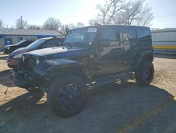 Salvage cars for sale from Copart Wichita, KS: 2014 Jeep Wrangler Unlimited Rubicon