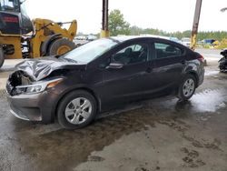 KIA Forte salvage cars for sale: 2017 KIA Forte LX