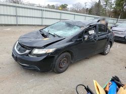 Salvage cars for sale from Copart Shreveport, LA: 2014 Honda Civic LX
