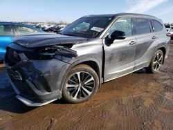 Salvage cars for sale from Copart Elgin, IL: 2022 Toyota Highlander XSE