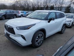 Salvage cars for sale at North Billerica, MA auction: 2023 Toyota Highlander L