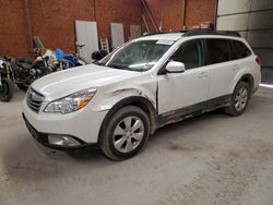 Salvage cars for sale from Copart Ebensburg, PA: 2011 Subaru Outback 2.5I Premium