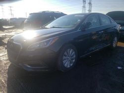 Salvage cars for sale at Elgin, IL auction: 2016 Hyundai Sonata Hybrid