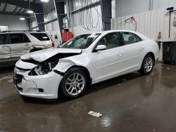 Salvage cars for sale at Ham Lake, MN auction: 2015 Chevrolet Malibu 1LT