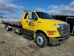 Salvage trucks for sale at Chatham, VA auction: 2004 Ford F650 Super Duty